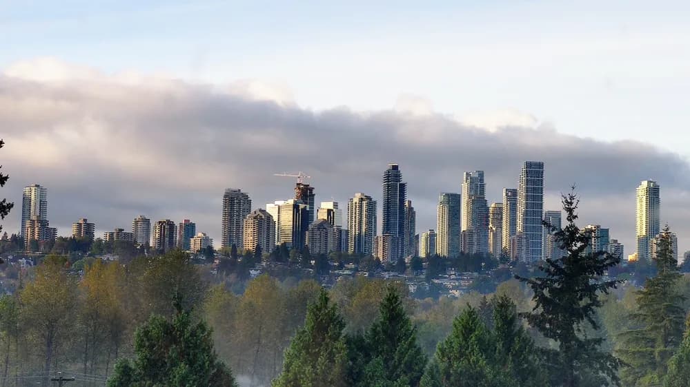 Burnaby skyline