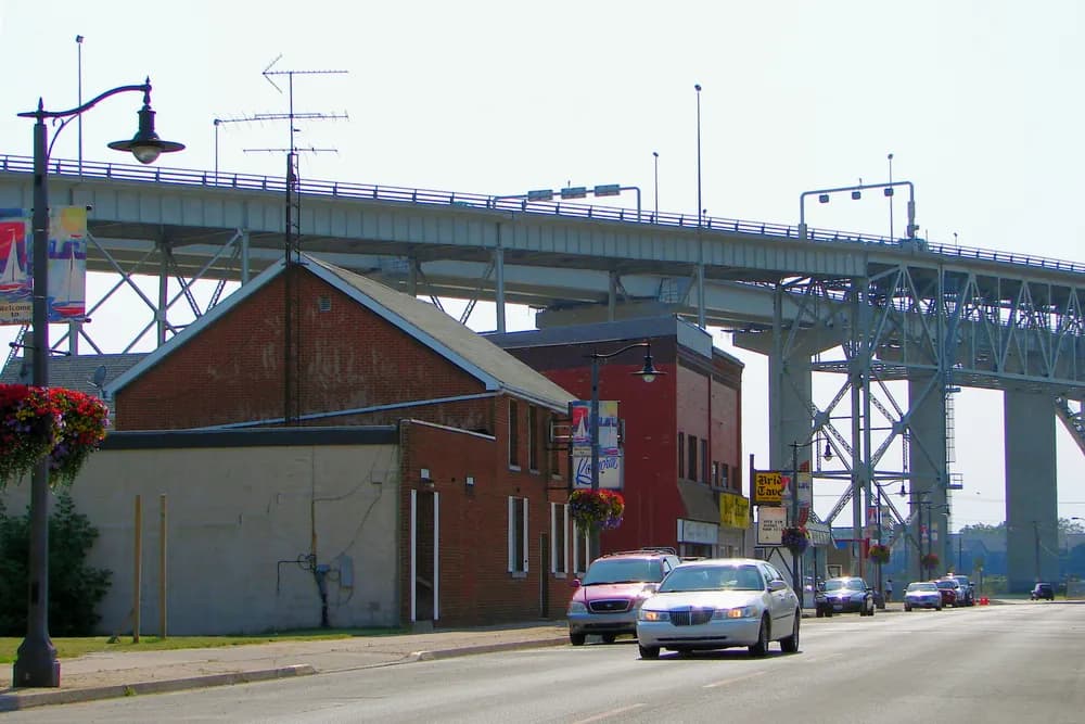 Point Edward skyline