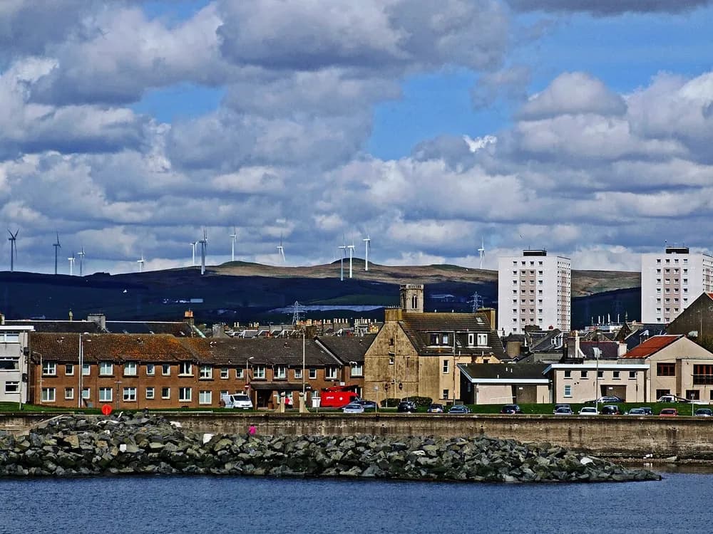 Saltcoats skyline