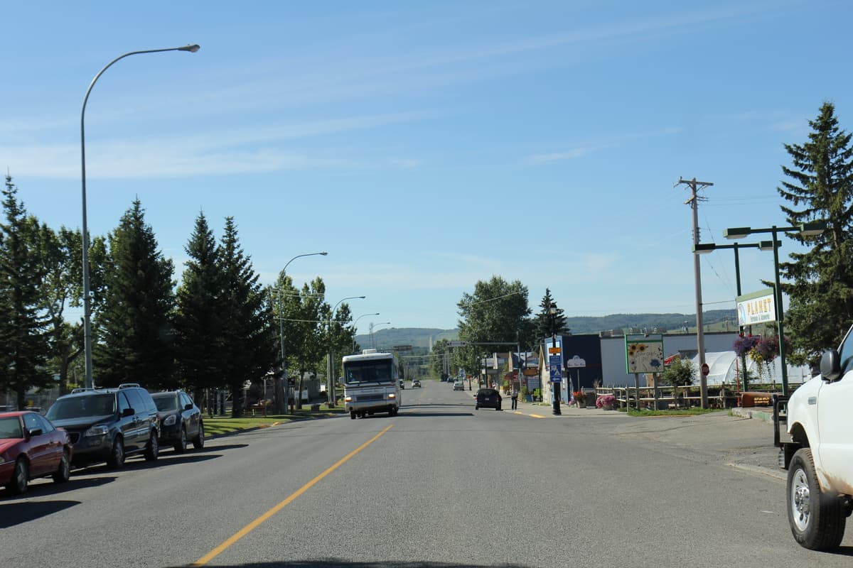 Turner Valley skyline