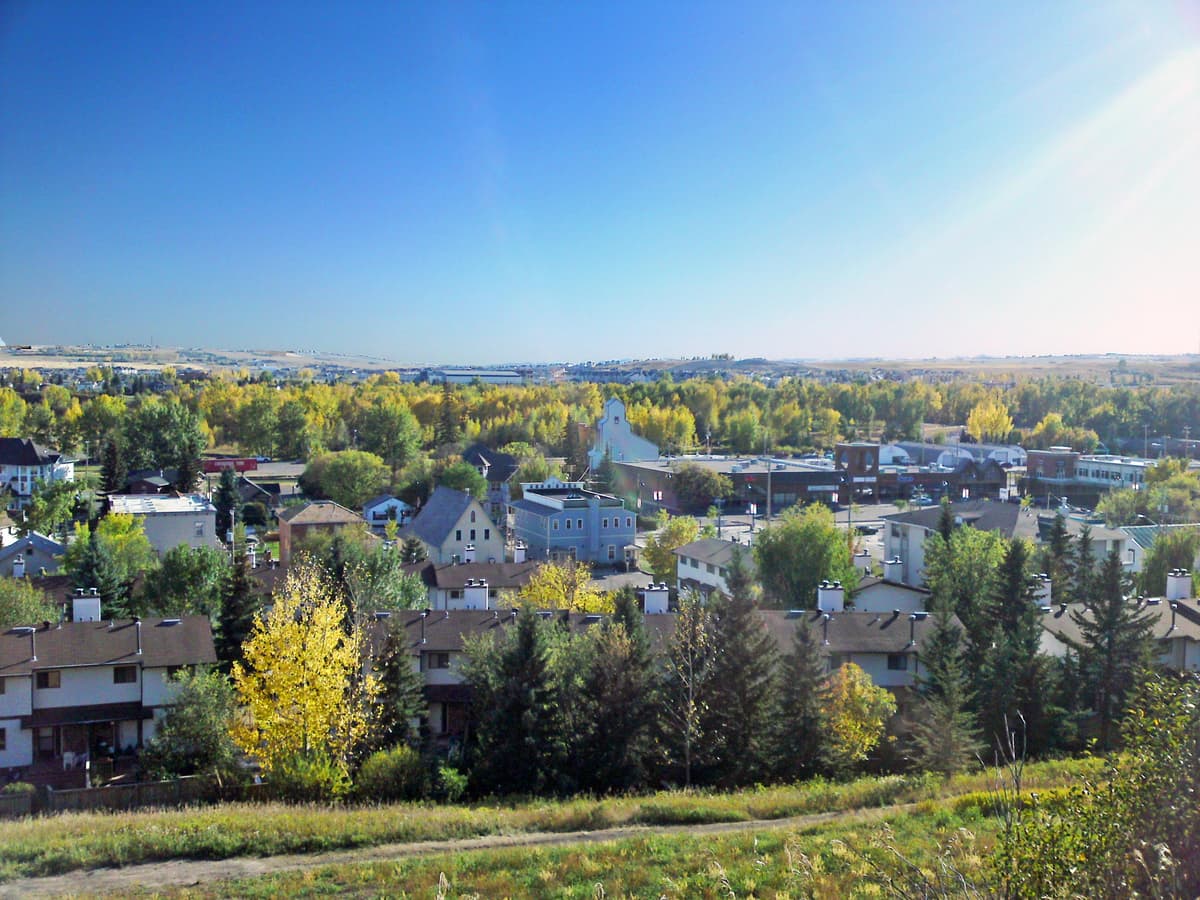 Okotoks skyline