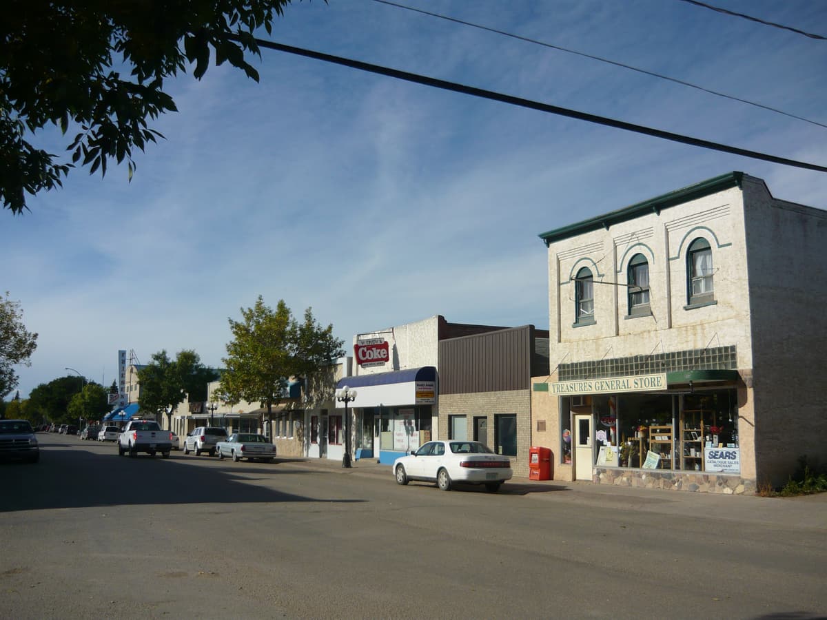 Rosthern skyline