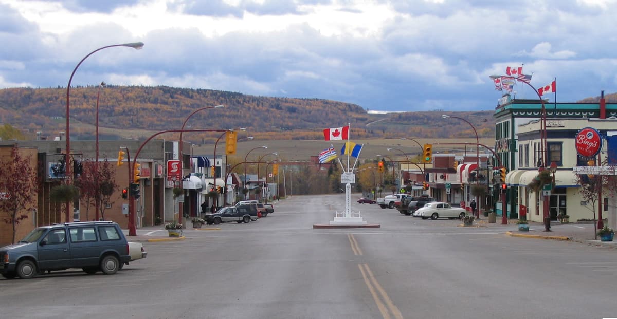 Dawson Creek skyline