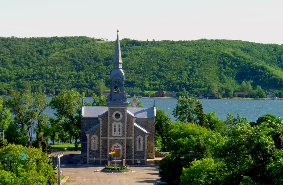 Lebret skyline