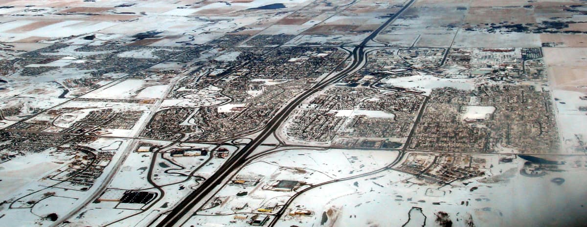 Airdrie skyline