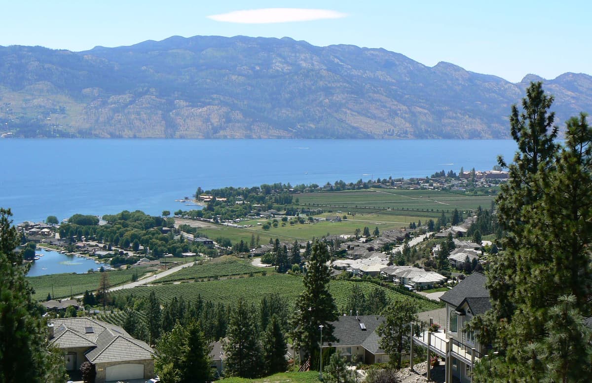 West Kelowna skyline