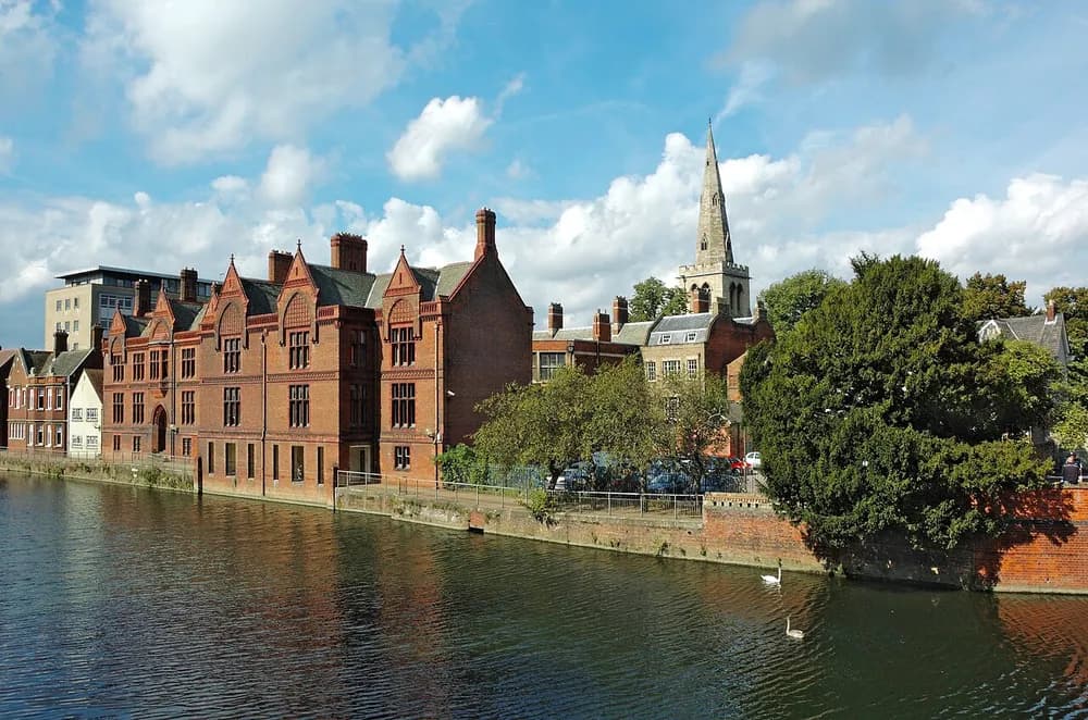 Bedford skyline