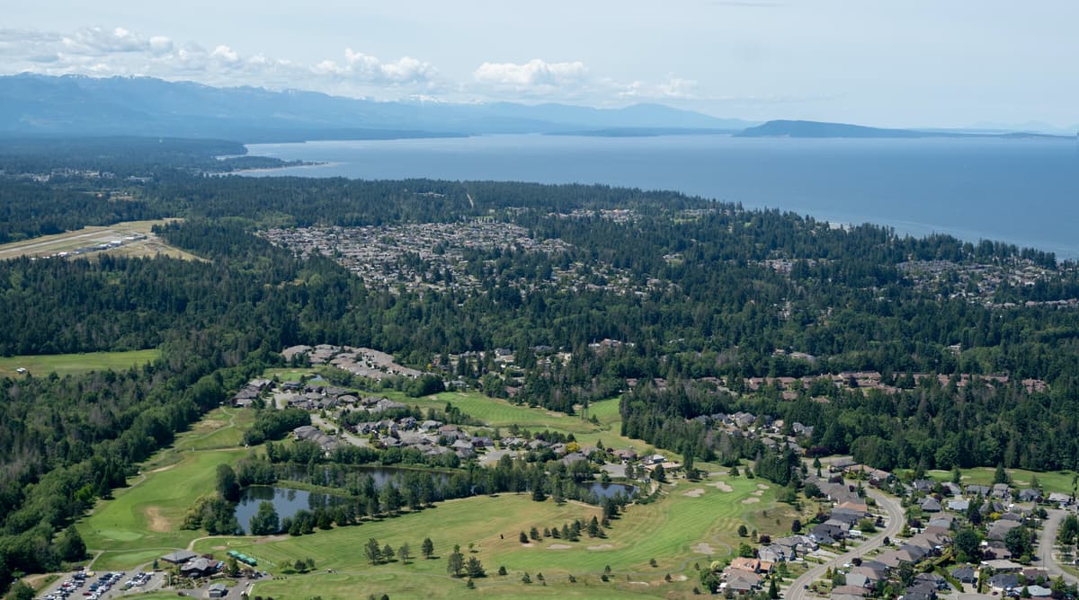 Qualicum Beach skyline