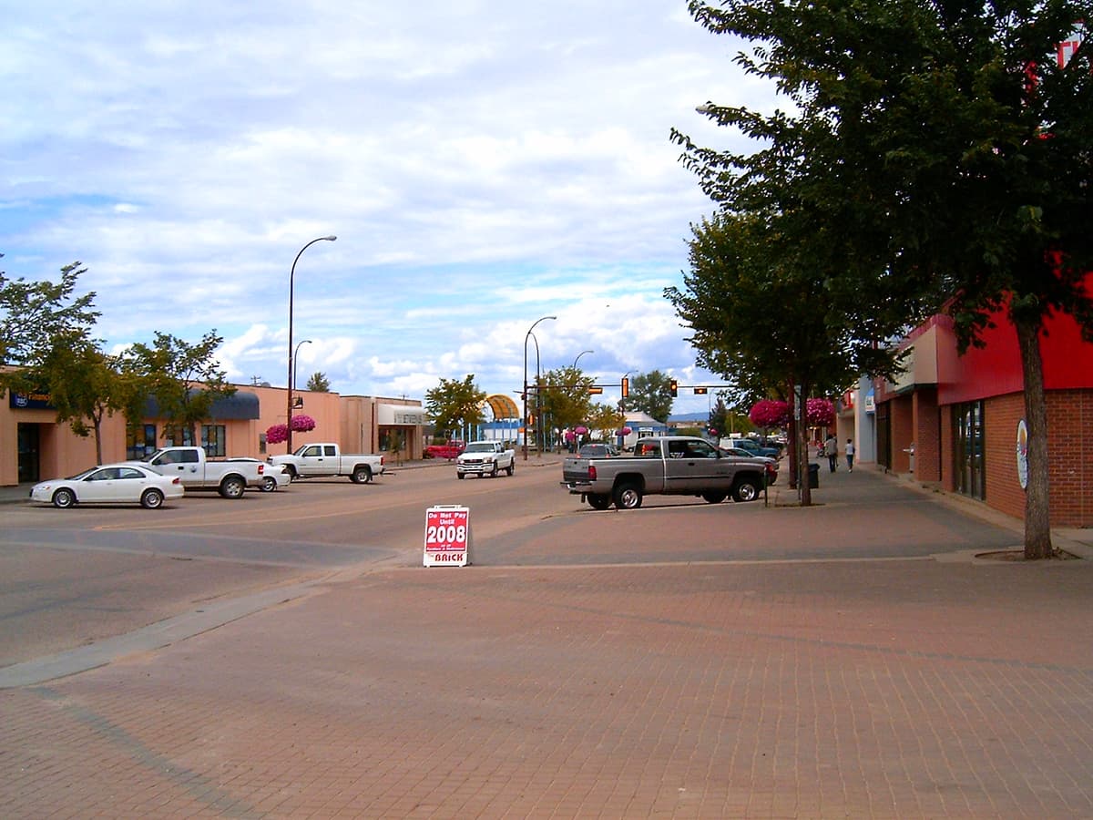 Slave Lake skyline