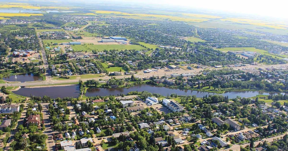 Camrose skyline