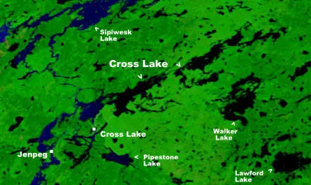 Cross Lake 19A skyline