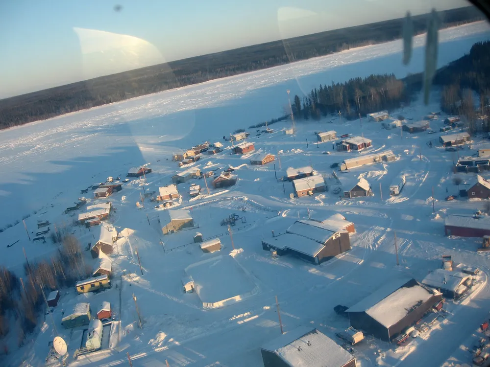 Jean Marie River skyline