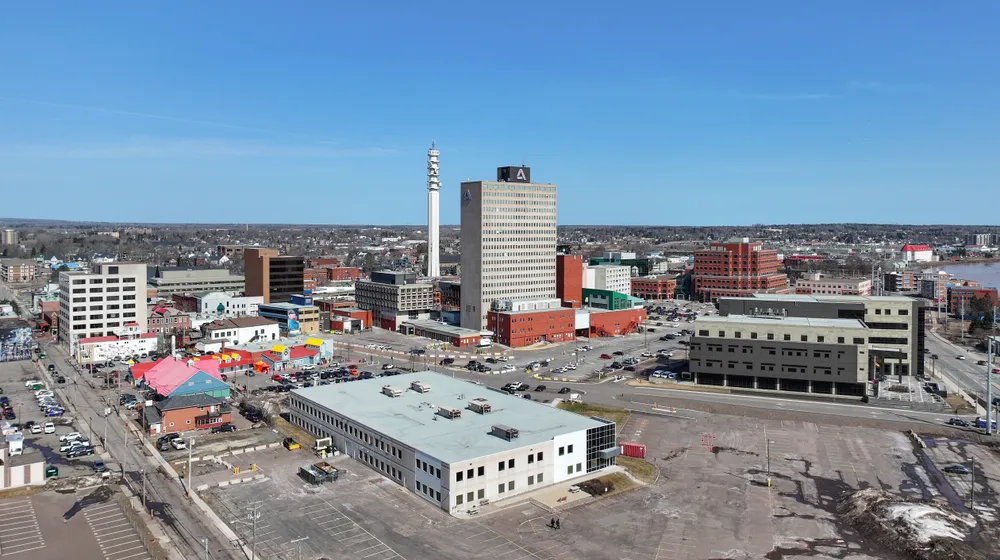 Moncton skyline