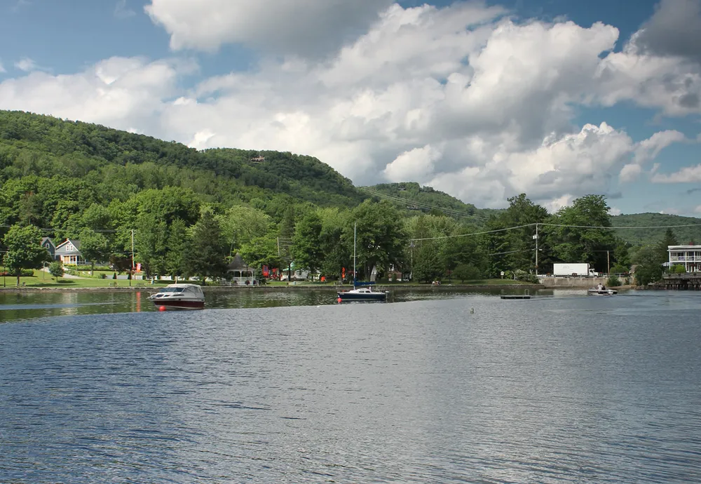 North Hatley skyline