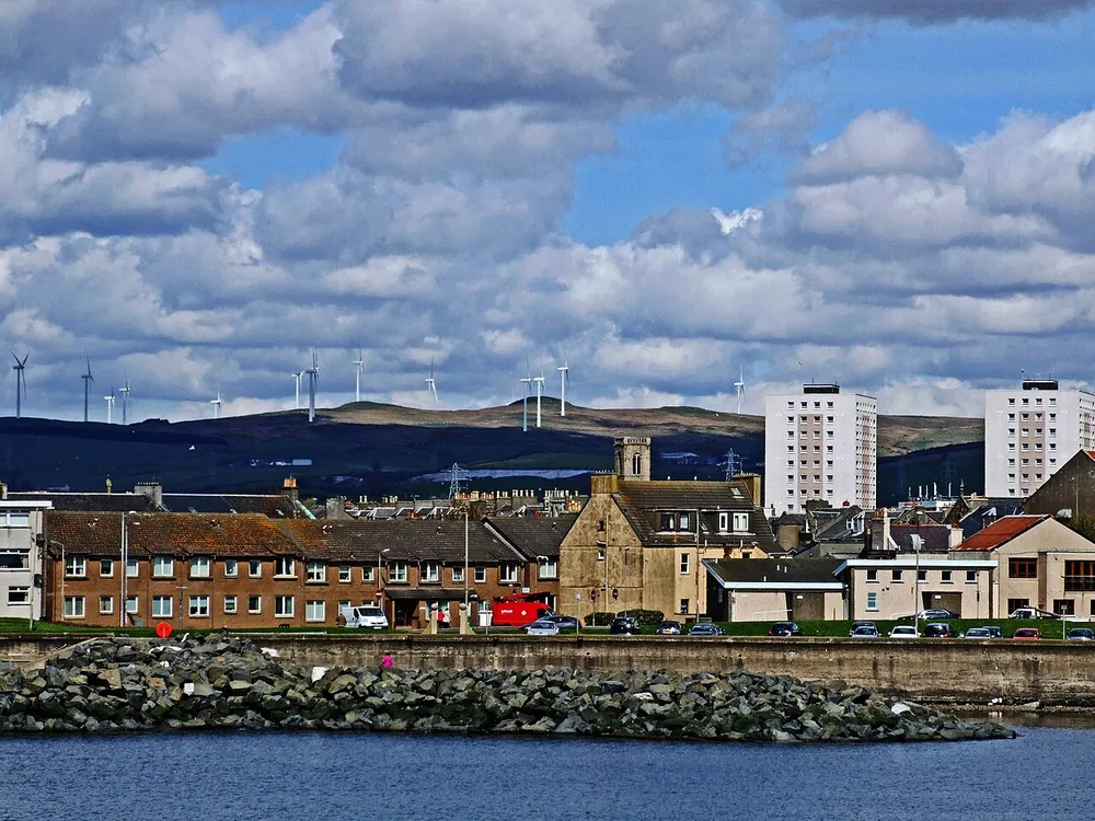 Saltcoats skyline